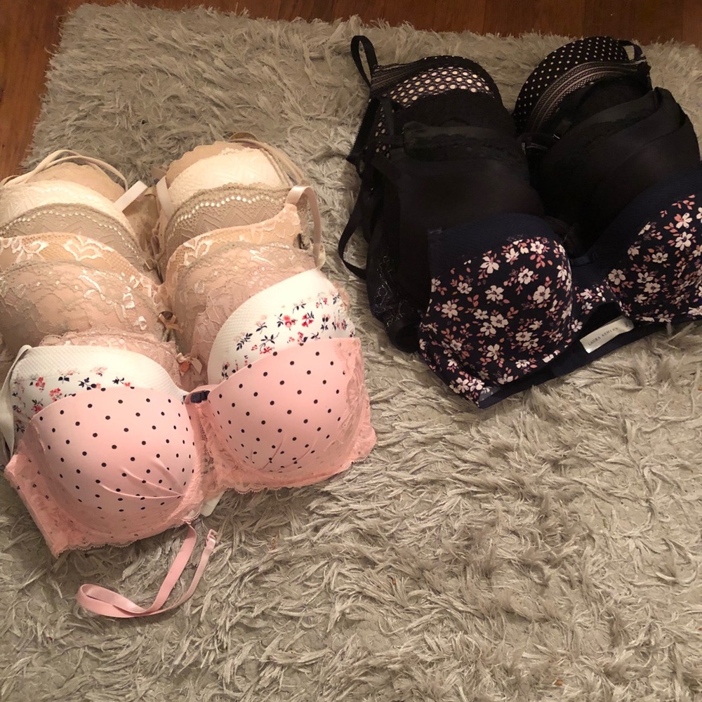 15 Bras, sold together, sizes 34C, 36B, 36C